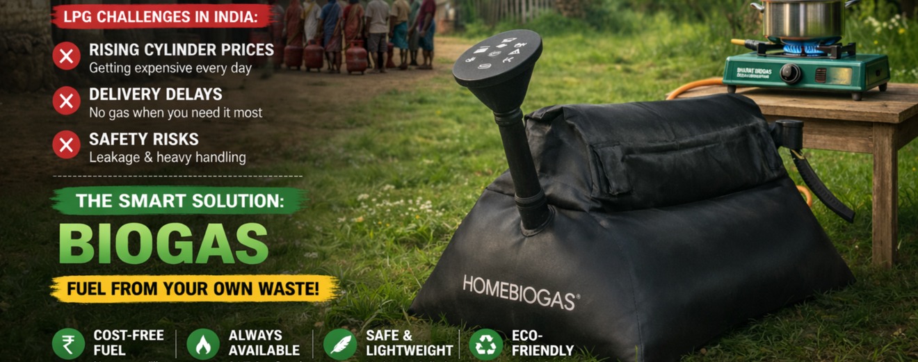 Biogas/LPG Cylinder
