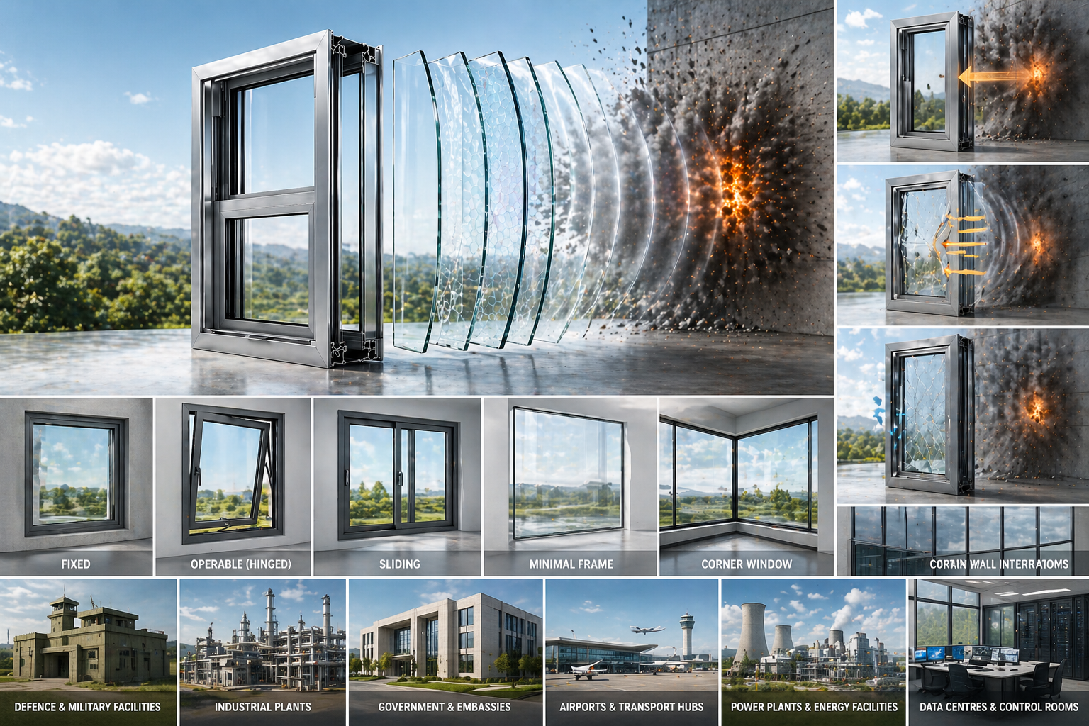 Blast Window Application