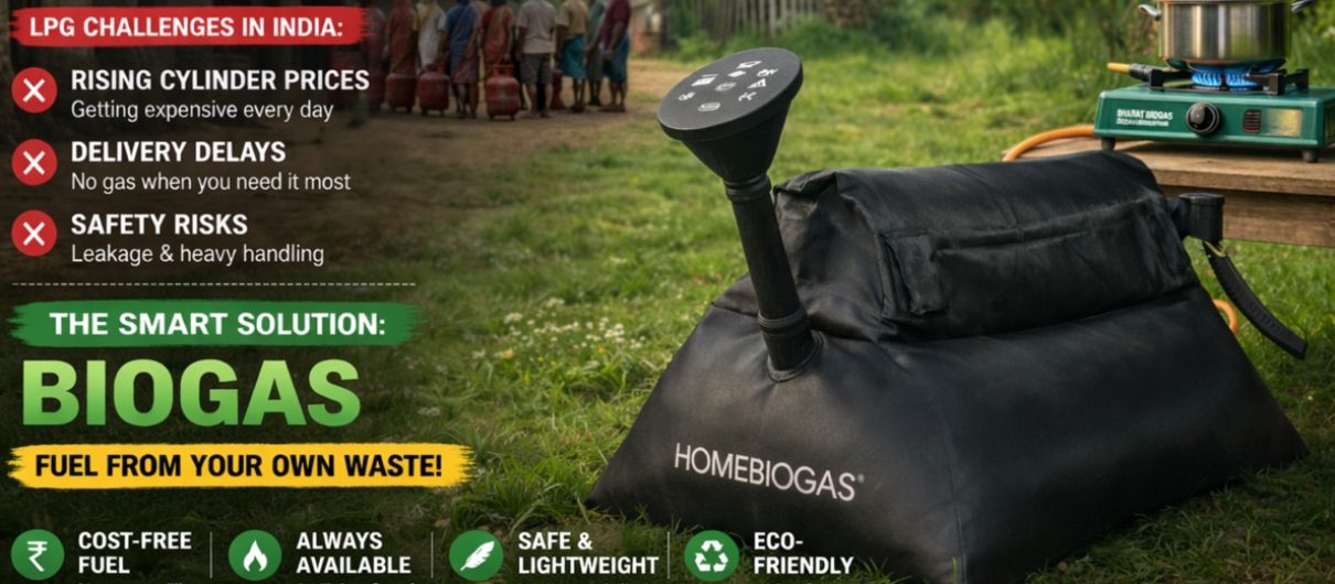 Biogas/LPG Cylinder